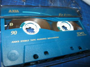 使用済み　中古　 カセットテープ　富士AXIA　J'z1　Type1　ノーマル　90分 　1本　爪あり　No.547