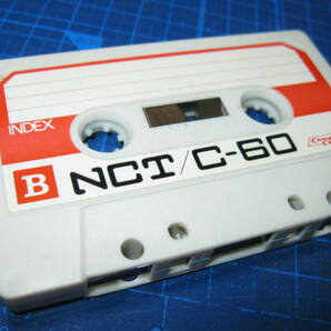 使用済み 中古  カセットテープ NCT C-60 Type1 ノーマル 60分  1本 爪あり No.4の画像1