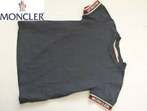 美品 MONCLER モンクレール ★キッズ　　紺　半袖　Tシャツ　 6（116）　120相当_画像1