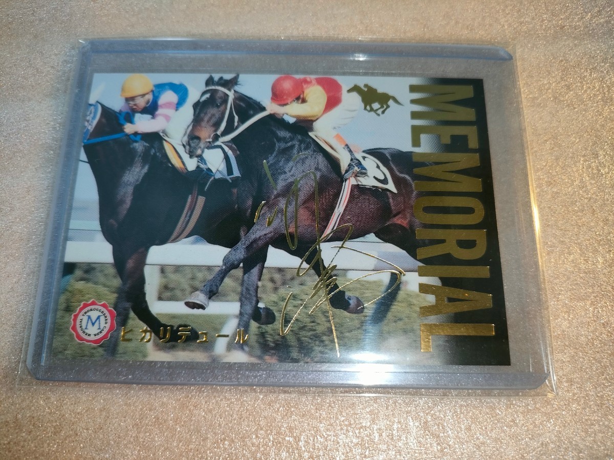 大量入荷中 非売品抽選プレゼント三冠馬フォログラムカード