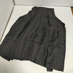 M789 和装 袴 行灯袴 スカート タイプ 茶 袴丈約81cm ①