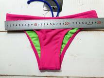 【即決】Dolfin ドルフィン 女性用 ビーチバレー ビキニ ショーツ 水着 ブルマ スーパーチーキー Pink 海外XS_画像5