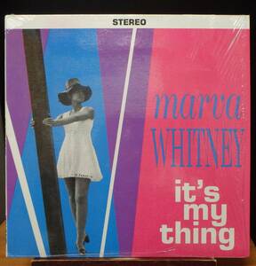 【BW171】MARVA WHITNEY「It's My Thing」, 93 US Reissue/ Unofficial Release/シュリンク　★ソウル/ファンク
