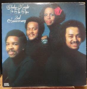 【BW050】GLADYS KNIGHT & THE PIPS「2nd Anniversary (セカンド・アニヴァーサリー)」,75 JPN 初回盤　★ソウル/R&B 