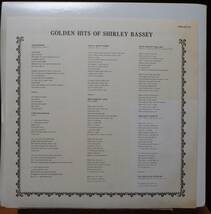 【BW140】SHIRLEY BASSEY「Golden Hits Of Shirley Bassey (シャーリー・バッシーの世界)」, 78 JPN(帯) Compilation　★ポップ・ボーカル_画像4