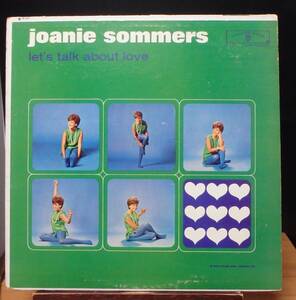 【JV012】JOANIE SOMMERS「Let's Talk About Love」, 62 US mono Original　★ジャズ・ボーカル