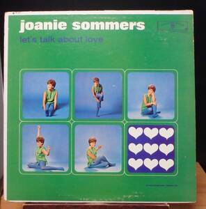 【JV012】JOANIE SOMMERS「Let's Talk About Love」, 62 US mono Original　★ジャズ・ボーカル