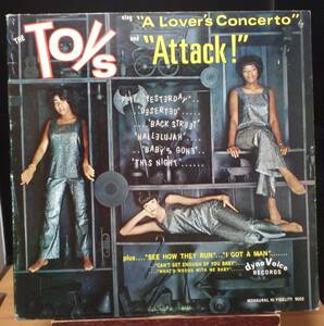 【BW042】THE TOYS「The Toys Sing A Lover's Concerto And Attack」, 66 US mono Original　★ガール・グループ/R&B/ソウル/バラード