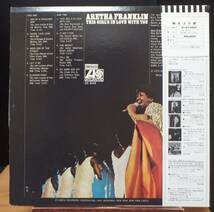 【BW080】ARETHA FRANKLIN「This Girl's In Love With You (ジス・ガール)」, 75 JPN(帯) Reissue　★ディープ・ソウル/R&B_画像2