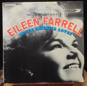 【JV020】EILEEN FARRELL「Songs America Loves」, 65 US Original　★ジャズ・ボーカル/オペラ