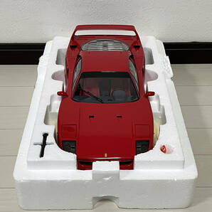 【KYOSHO】1/12 DIE-CAST CAR SERIES Ferrari F40 (RED) 京商 ダイキャストカー シリーズ フェラーリ F40 (レッド) 08602の画像5
