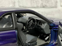 【AUTO art】1/18 NISSAN SKYLINE (R34) GT-R V-SPEC 1999 (Midnight Purple) Customオートアート 日産 スカイライン (R34) GT-R 77304_画像8