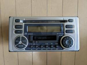 トヨタ 純正 CDプレーヤー オーディオ 中古品 08600-00B4 フジツーテン 122001-38200131