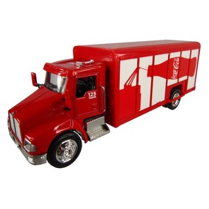 送料600円　Coca-Cola Miniature Car Paccar Kenworth Bevarage Truck 1/43スケール ダイキャスト 　コカコーラ