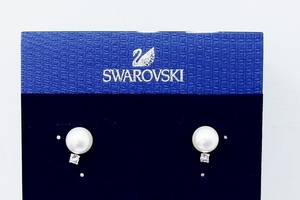 SWAROVSKI スワロフスキー Tricia パール チャトン・クリスタル ピアス 1179751