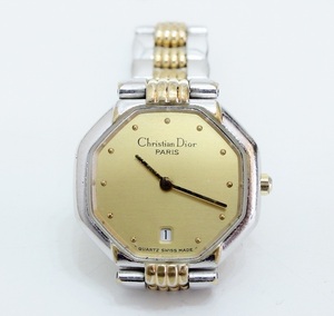 Christian Dior クリスチャンディオール DEPOSE オクタゴン ヴィンテージ 腕時計 クォーツ