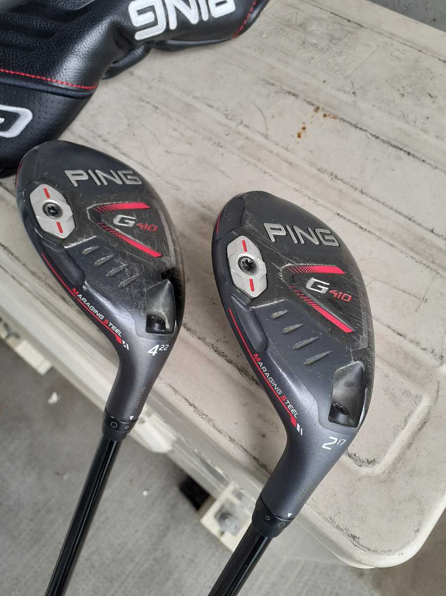 PING G410ユーティリティ☆シャフト3本セット クラブ ゴルフ スポーツ