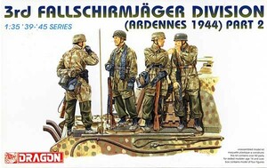 ドラゴン 6143 1/35 ドイツ 第3降下部隊 （アルデンヌ 1944） パート2