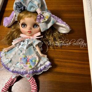 Ｍ Blythe outfit ウサミミリボンが可愛い6点セット3の画像3