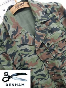 SALE！売り切り！DENHAM S.O.G. SHIRT MSE　迷彩　ジャケット　デンハム　ファティーグ　カモフラ　カモフラージュ　シャツ　ミリタリー