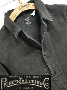 SALE！売り切り！WARP&WOOF PIONEER TAILORING カバーオール デニム ワープ&ウーフ ヴィンテージ ワープアンドウーフ UNION LABEL 大戦 