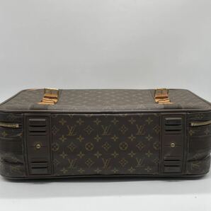 1円【超高級】LOUIS VUITTON サテライト モノグラム 2way ビジネスバッグ 旅行バッグ ヴィトン トートバッグ ショルダー ブラウン 男女兼用の画像5