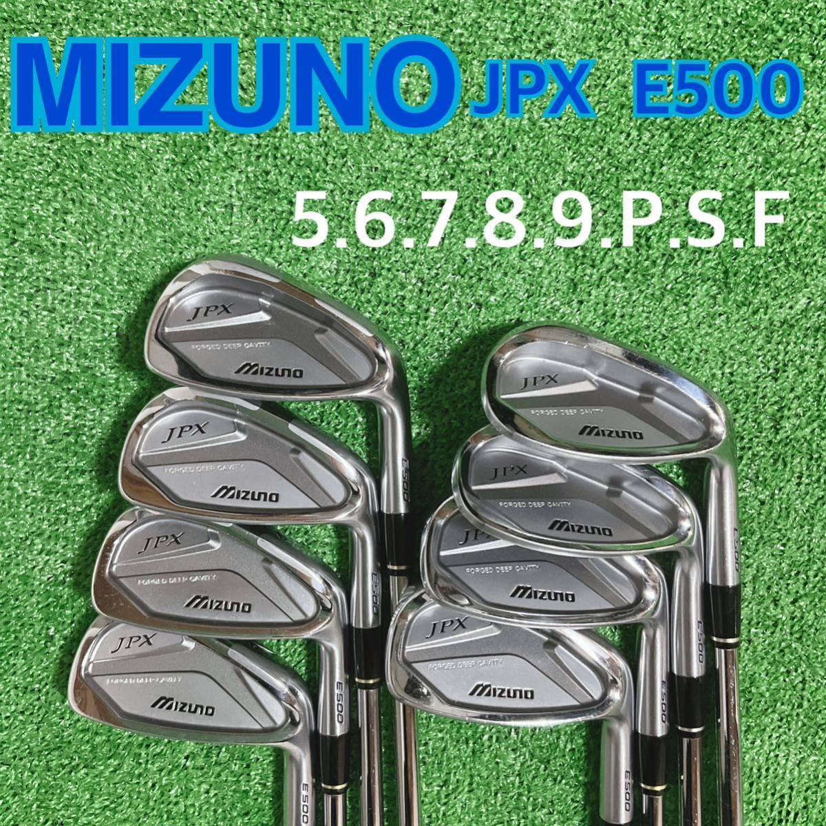 ☆名器 希少なレフティ☆ミズノ アイアン Mizuno JPX E500 左8本