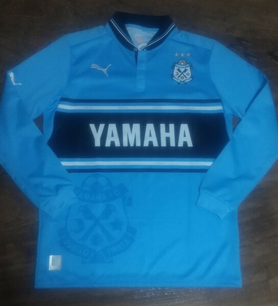 値下交渉 2012年 ジュビロ磐田 長袖 選手用 JB品番 PUMA MADE IN JAPAN 検) JUBILO IWATA L/S PLAYER SHIRT U-18 YAMAHA ユース ヤマハ Y2K