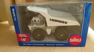 【値下げ】ダンプトラック　ミニモデル　siku　liebherr　1:87　