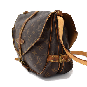 1円 ◆定価12万 LOUIS VUITTON ルイヴィトン バッグ ソミュール30 M42256 モノグラム キャンバス ブラウン◆E.Csgo-10の画像2