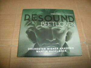 送料込み 輸入盤CD RESOUND BEETHOVEN VOL.8 SYMPHONIES 5＆6 ORCHESTER WIENER AKADEMIE MARTIN HASELBOCK