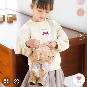 エニィファム ネックレス トレーナー