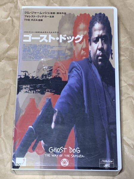 ジム・ジャームッシュ監督・脚本作品 ゴースト・ドッグ 中古VHSビデオ 字幕スーパー THE RZA フォレスト・ウィテカー