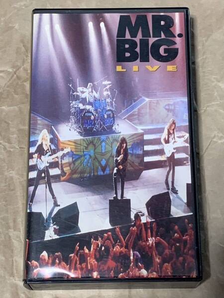 MR.BIG LIVE サンフランシスコ ライヴ 中古VHSビデオ AMVY-8056 1992 San Francisco
