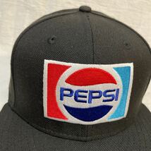 ニューエラ NEWERA × ペプシ PEPSI コラボ キャップ サイズ7 1/4( 57.7cm) ブラック_画像3