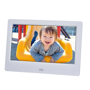 7 -inch digital photo frame (1024*600) white green house GH-DF7T-WH /6703