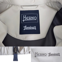 アウトレット！ HERNO ヘルノ ゴアテックス GI040UL 1300 58 ベージュ ブルゾン ジャケット 撥水 防水 防風 GORE-TEX 並行輸入品 送料無料_画像5