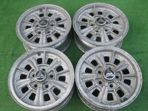 ALMEX アルメツクス アルミホイール 14×5.5J PCD114.3/5H OFF25 HB73㎜位