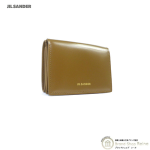 ジルサンダー （JIL SANDER） ロゴ ミニウォレット 三つ折り 財布 JSPU840161 カーキ（新品）