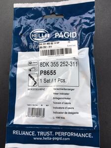 メルセデスベンツ W222他 SM 2319050014HP パットセンサー フロント ヘラー 純正社外品? ヤナセ手配品