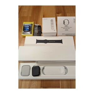 Apple Watch アップルウォッチ Series6 44mm GPSモデル スペースグレイ アルミニウムモデル ＋バンド カバーセット