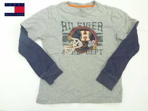 TOMMY HILFIGER　(トミー ヒルフィガー) ★重ね着風　長袖　Tシャツ　120～130