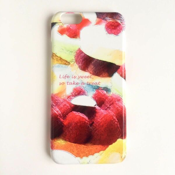 iPhone6・6s用 iPhoneケース スマホケース スマホカバー ハードケース スイーツ ケーキ