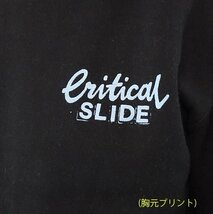 新品未使用 TCSS/The Critical Slide Society CREATOR CREW GREEN BLACK メンズ Mサイズ 長袖 トレーナー スウェット ロゴプリント 裏起毛_画像6