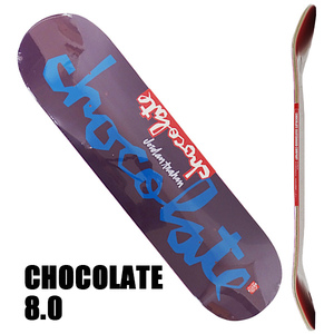 チョコレート スケートボード デッキ CHOCOLATE OG CHUNK TRAHAN 8.0 DECK スケボー JORDAN TRAHAN CB4316[返品、交換不可]