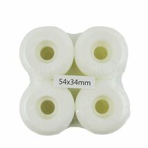 YOCAHER BLANC WHEEL 54×34mm WHITE CONICAL スケートボード WHEEL/ウィール スケボー SK8 コニカルシェイプ[返品、交換不可]_画像3