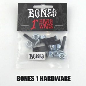 BONES/ボーンズ 1 SINGLE PACK PHILLIPS HARDWARE ハードウェア ボルト/ビス/ナット スケボーSK8 袋パッケージ [返品、交換不可]