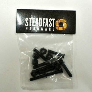 STEADFAST/ステッドファスト 1 BLACK HARD WARE/ハードウェア PHILLIPS プラス 1 インチ ボルト/ビス/ナット [返品、交換不可]