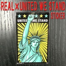 REAL/リアル × UNITED WE STAND (HUMIDITY) STICKER/ステッカー シール スケボー_画像1