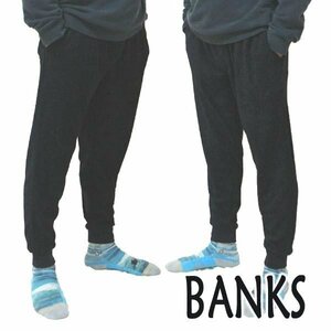 新品未使用 30インチ BANKS/バンクス PRIMARY SLUB TRACK PANT メンズ スウェットパンツ DIRTY DENIM ボトムス トラックパンツ 長ズボン